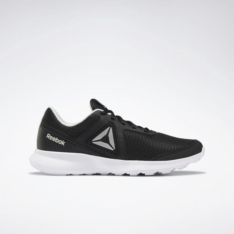 Adidasi Alergare Reebok Quick Motion Dama Negrii/Albi/Turcoaz Romania JL2164JP